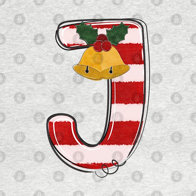 Letter J (Christmas Alphabet) by Pop Cult Store